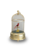 A small single singing bird-in-cage, by Karl Griesbaum