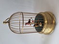 Vintage small double singing birds-in-cage, by Karl Griesbaum