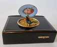 Singing Bird Box by Rochat in Tortoiseshell, Gold and enamel