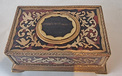 Rare Boulle Tortoiseshell Singing Bird Box 
