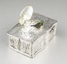 Silver singing bird box, by Karl Griesbaum