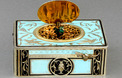 Vintage silver-gilt and two-tone enamelled singing bird box, by Karl Griesbaum