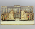 A small and unusual lithographed tinplate automaton  - 'The Changing of the Guard at Buckingham Palace'