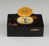 Antique Tortoiseshell and gilt metal singing bird box, by Bontems