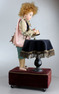 Very rare and fine antique girl magician musical automaton, by Renou