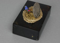 An antique tortoiseshell, silver and gilt metal singing bird box, by Raymy