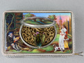 An exceptional silver and full pictorial enamel singing bird box, by Karl Griesbaum, Model 7, circa 1930