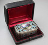 Antique Silver-gilt and enamel Fusee singing bird box, by Jacques Bruguier