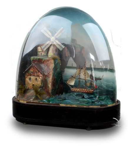 Automaton Ship under dome