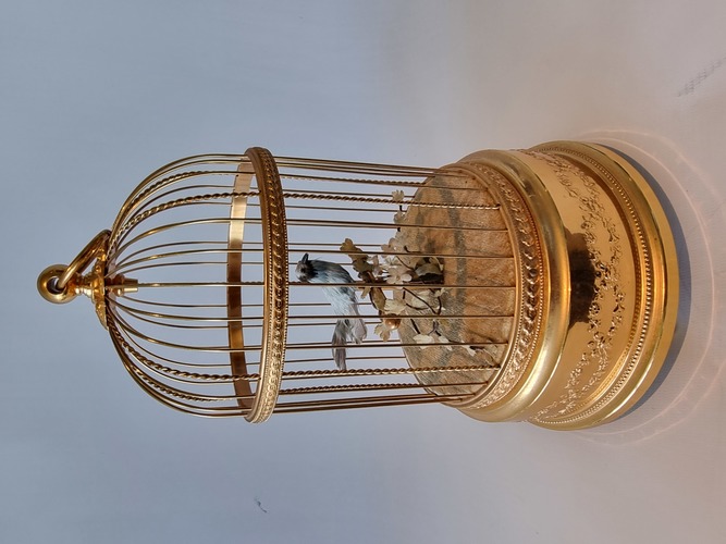 Small Singing Bird Cage by Reuge of Switzerland