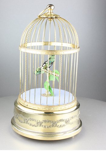 Small Antique Singing Bird Cage