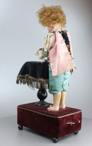 Very rare and fine antique girl magician musical automaton, by Renou